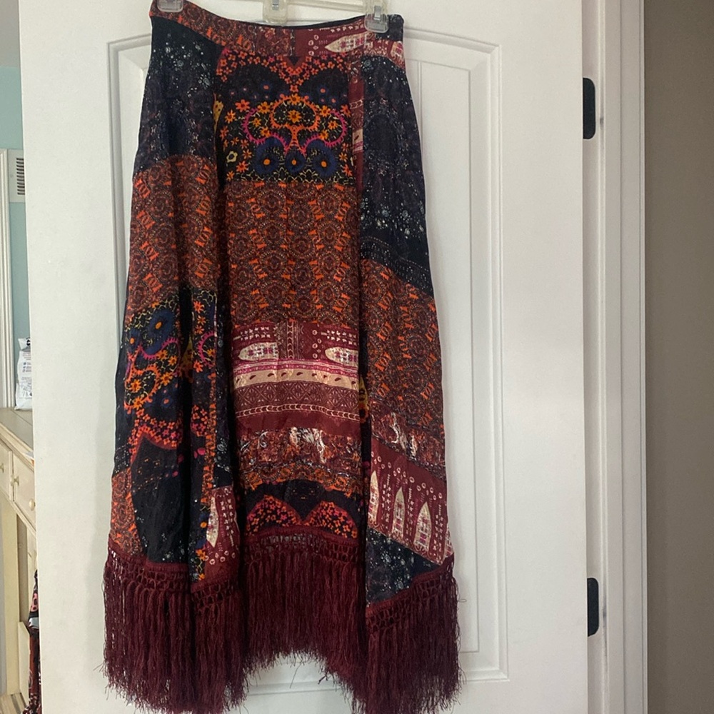 Never worn! Free people maxi skirt!
